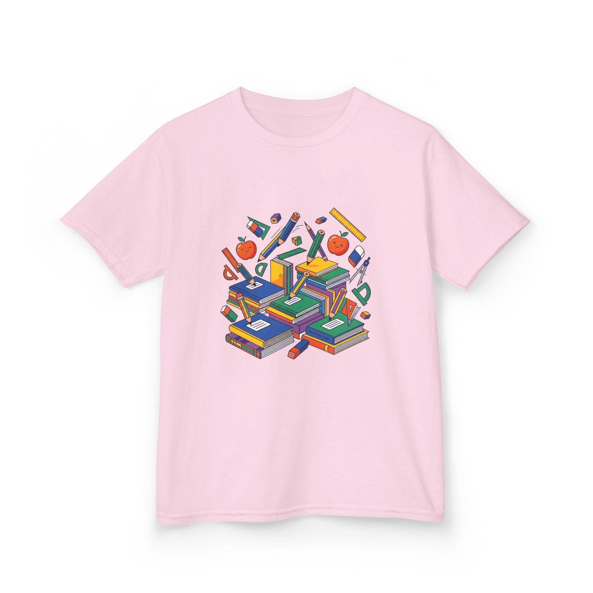 Kids School Supplies Tee - Colorful Education Design | Back to School