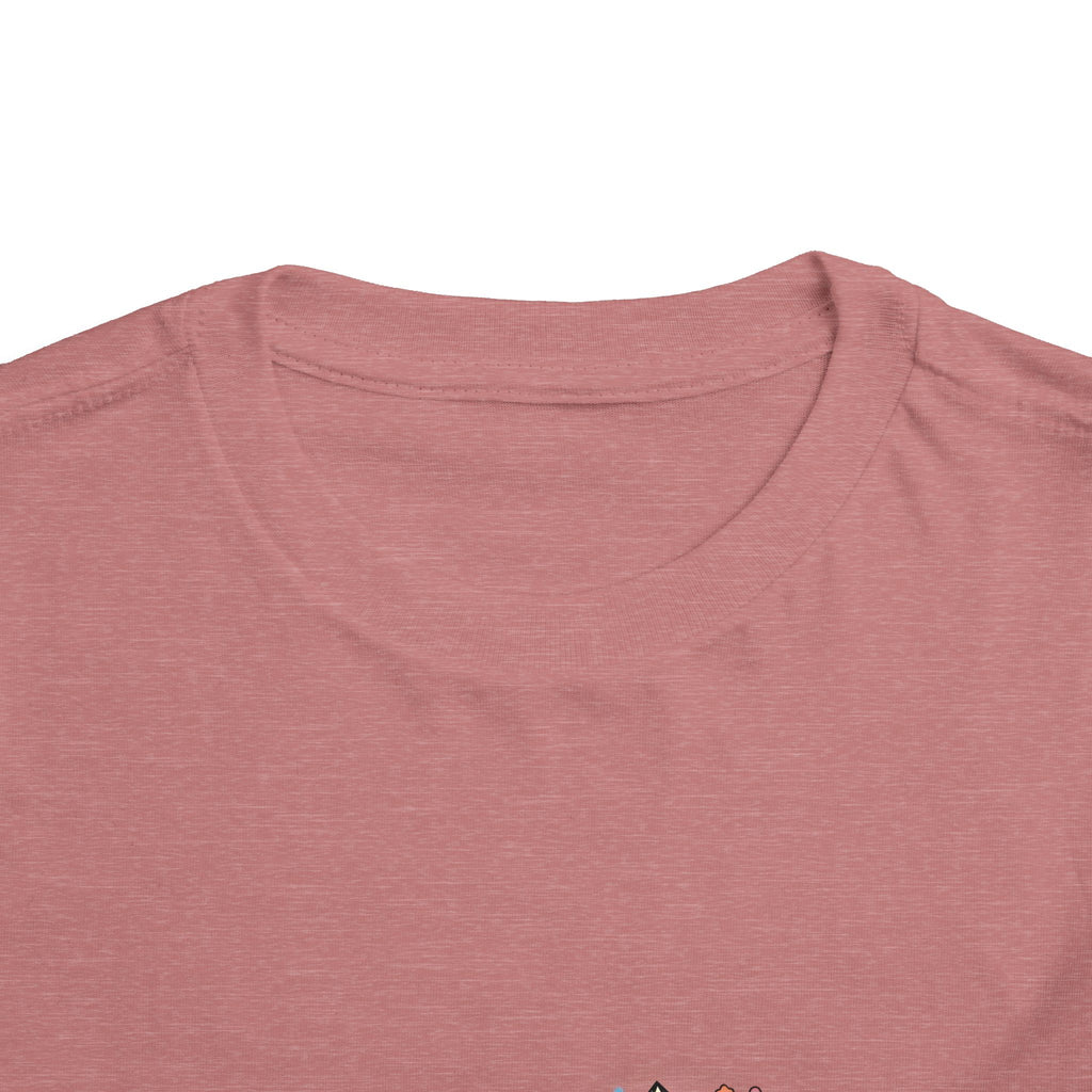 Toddler Short Sleeve Tee - Whimsical Cosmic Creature Stars