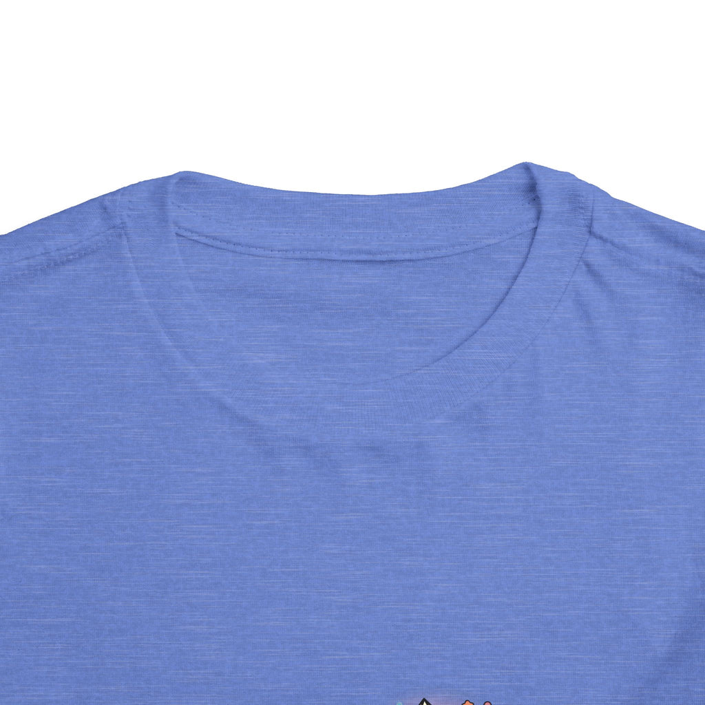 Toddler Short Sleeve Tee - Whimsical Cosmic Creature Stars