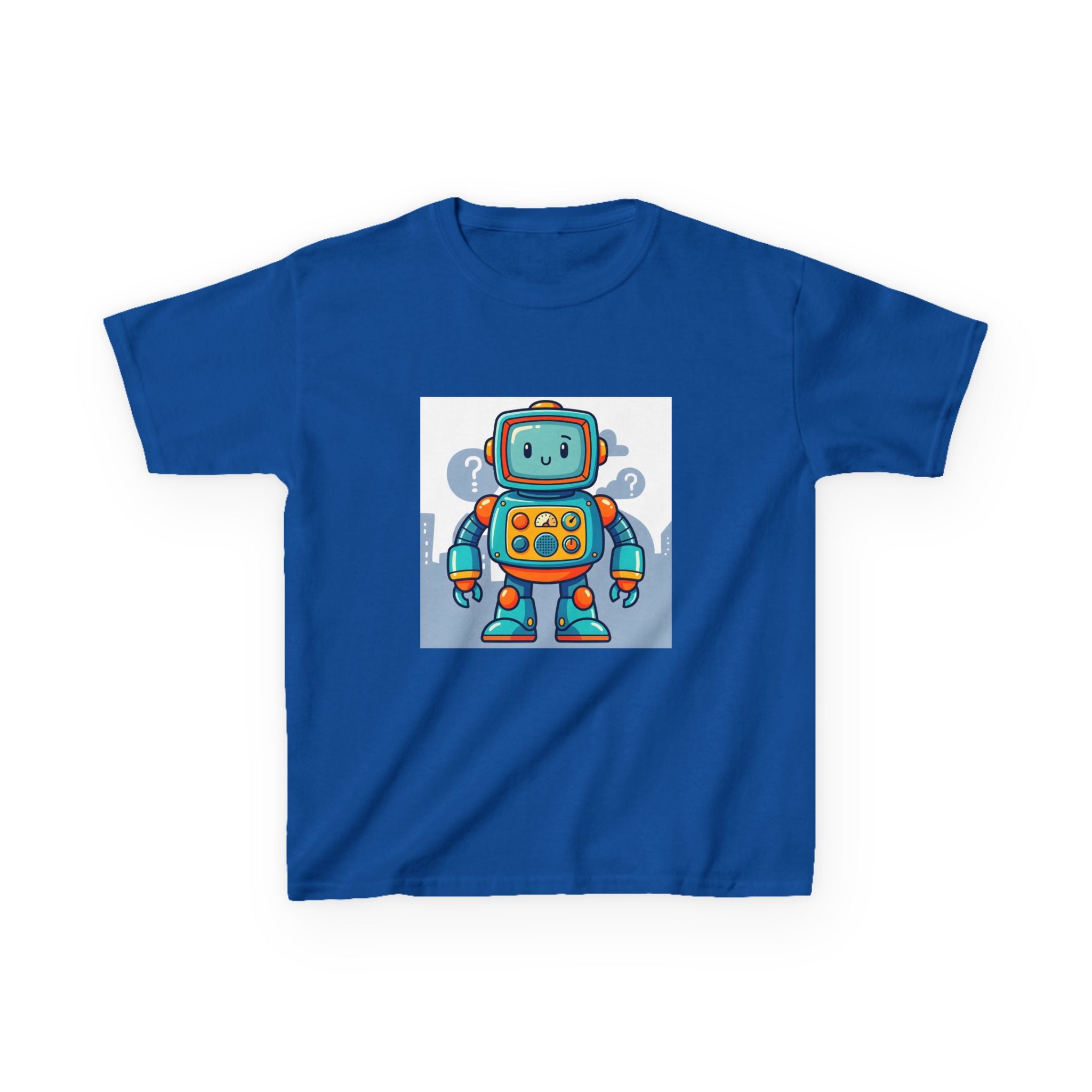 Kids Robot Tee - Cute Cartoon Robot | AI Technology Gift