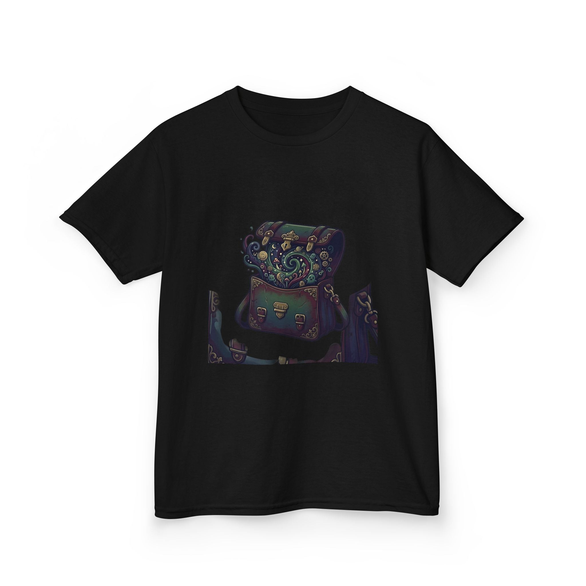 Kids Magic T-Shirt - Enchanted Bag Vortex Fantasy | Whimsical