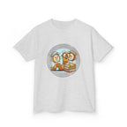 Kids Bookworm Tee - Cartoon Worm Studying Books | Back to School
