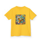 Kids Tee - Dynamic School Supplies Cartoon | Back to School Fun