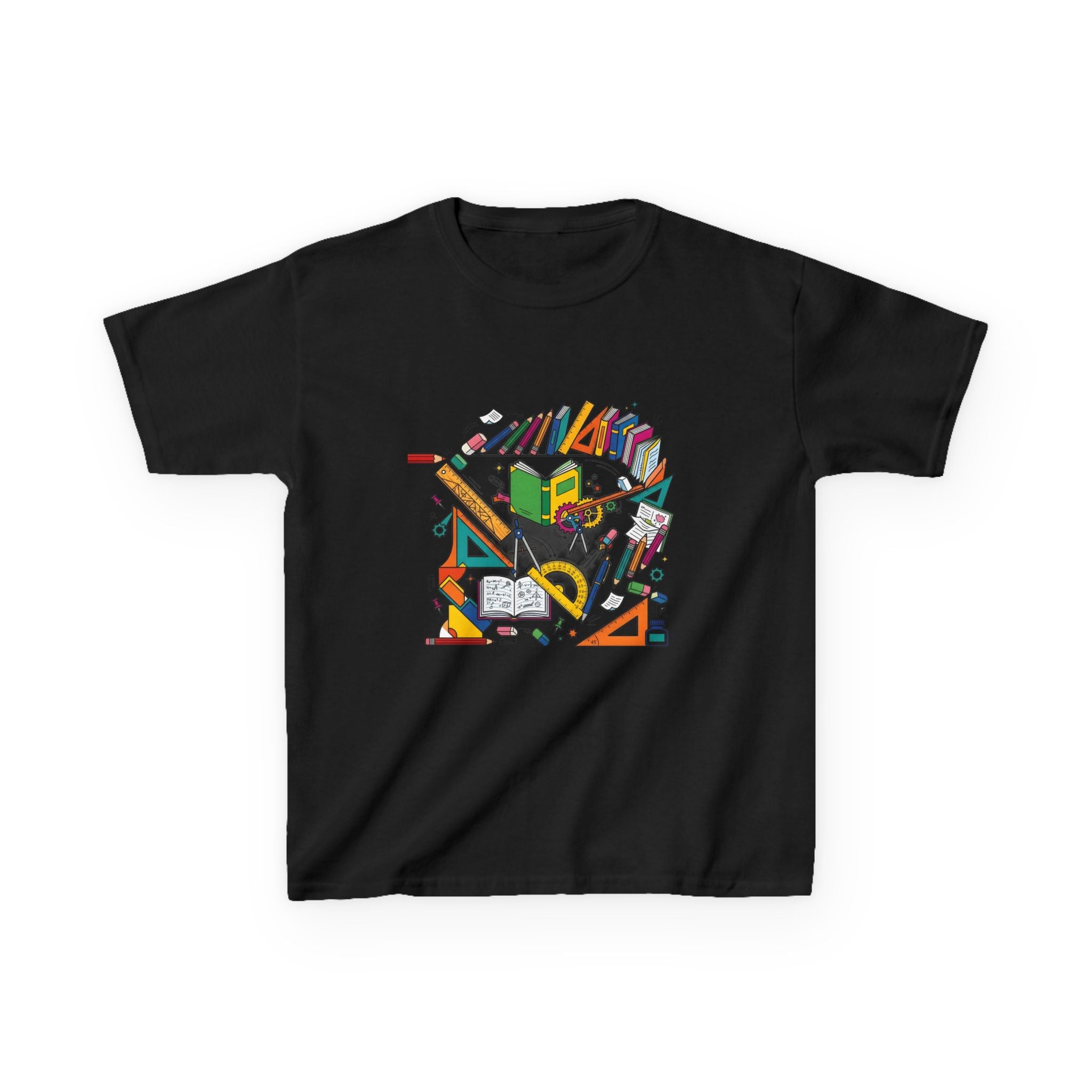 Kids School Supplies Tee - Doodle Art 2026 | Back to School