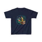 Kids School Supplies Tee - Whimsical Cartoon Design | Back to School