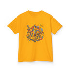 Kids Daily Routine T-Shirt - Whimsical Cartoon Machine