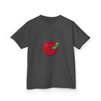 Kids T-Shirt - Cute Hungry Bookworm Caterpillar Apple Tee
