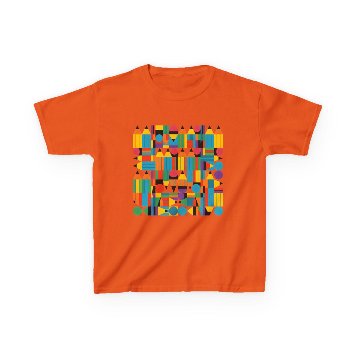 Kids Tee - Playful Geometric Abstract | Modern Art
