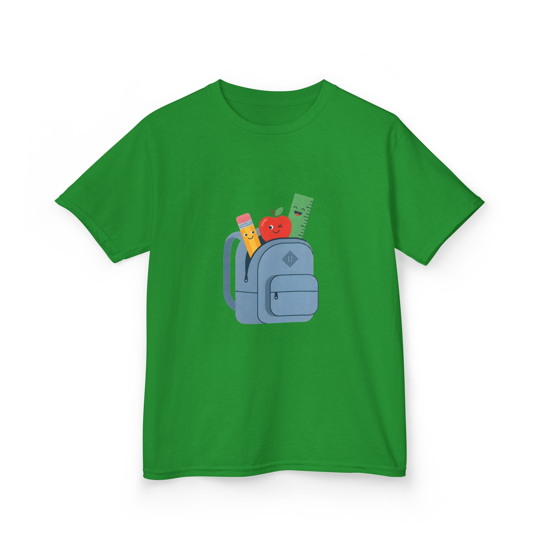 Kids Back to School Tee - Cute School Supplies Cartoon | 2026