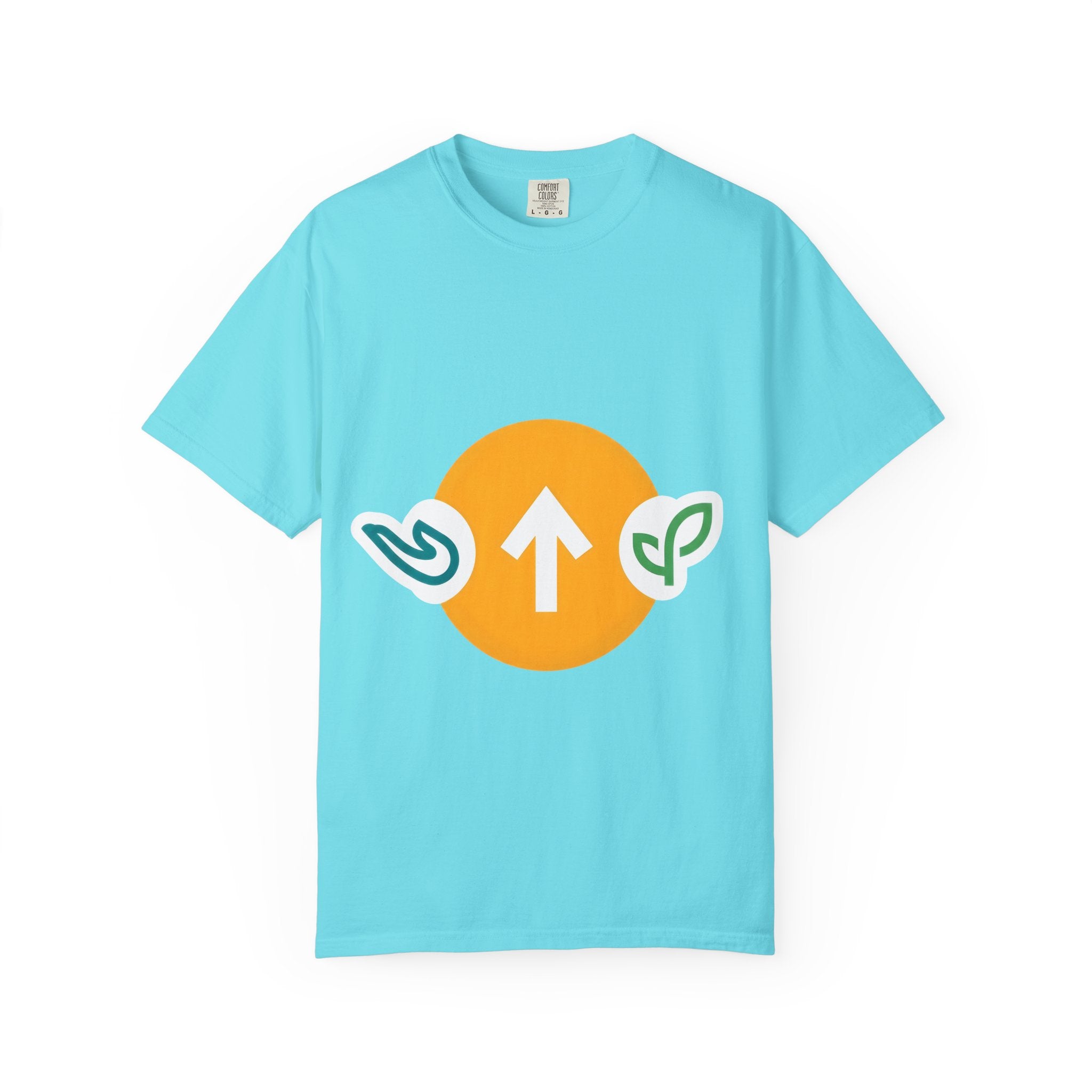 Symbolic Growth T-shirt - Modern Nature Aesthetic | Comfort Colors