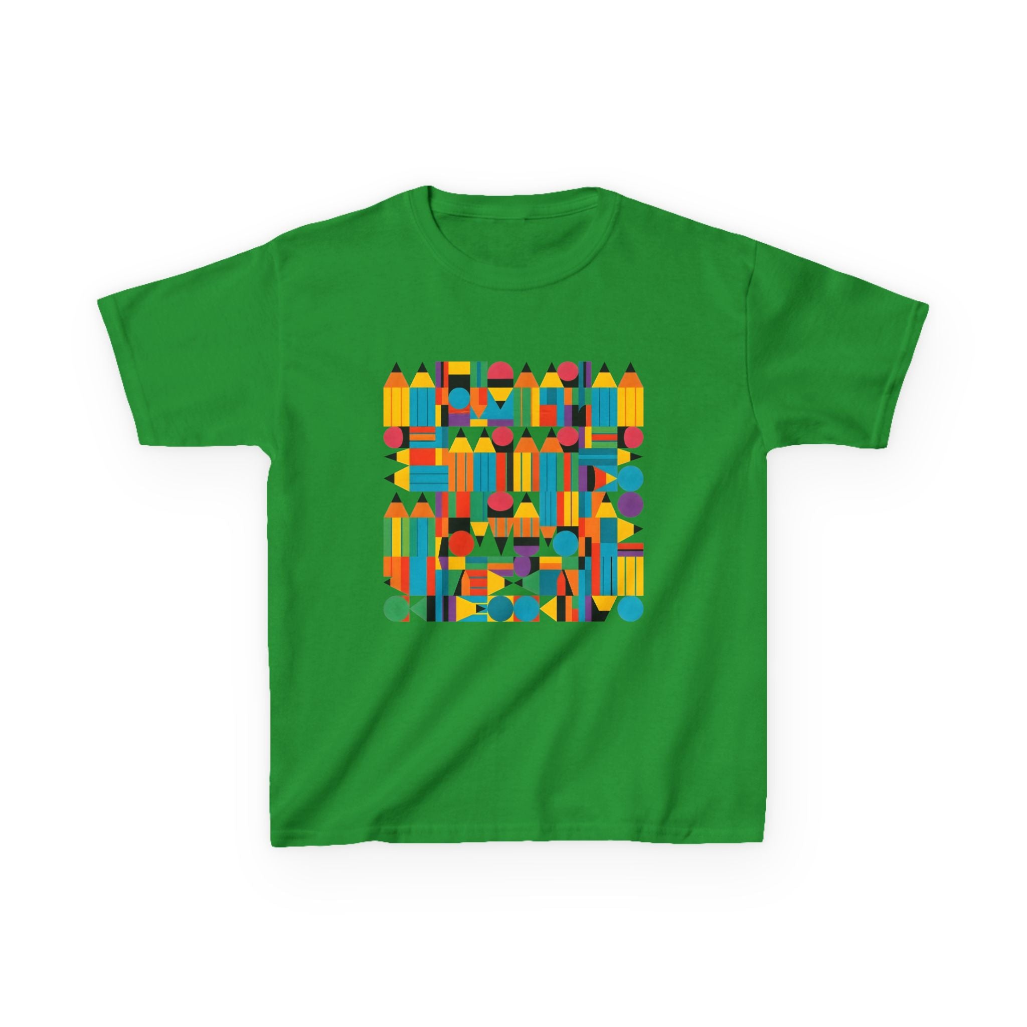Kids Tee - Playful Geometric Abstract | Modern Art