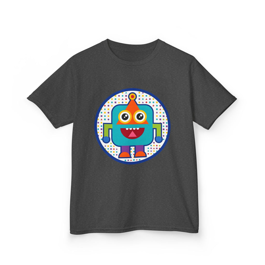 Kids Robot T-Shirt - Cute Geometric Design | Festive Party Tee