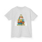 Kids Tee - Flat Vector School Supplies Stack | Back to School 2026