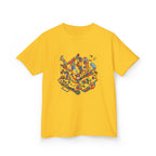 Kids Daily Routine T-Shirt - Whimsical Cartoon Machine