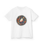 Kids T-Shirt - Whimsical Space Ghost & Planets | Retro Adventure