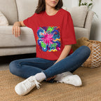 Abstract T-Shirt - Vibrant Graffiti Explosion | Unisex