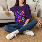 Unisex T-Shirt - Vibrant Organic Abstract | Psychedelic Flow