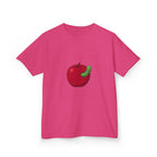 Kids T-Shirt - Cute Hungry Bookworm Caterpillar Apple Tee