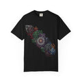 Unisex T-shirt - Dark Fantasy Celtic Skull Ankh | Garment-Dyed