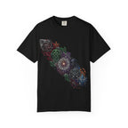 Unisex T-shirt - Dark Fantasy Celtic Skull Ankh | Garment-Dyed