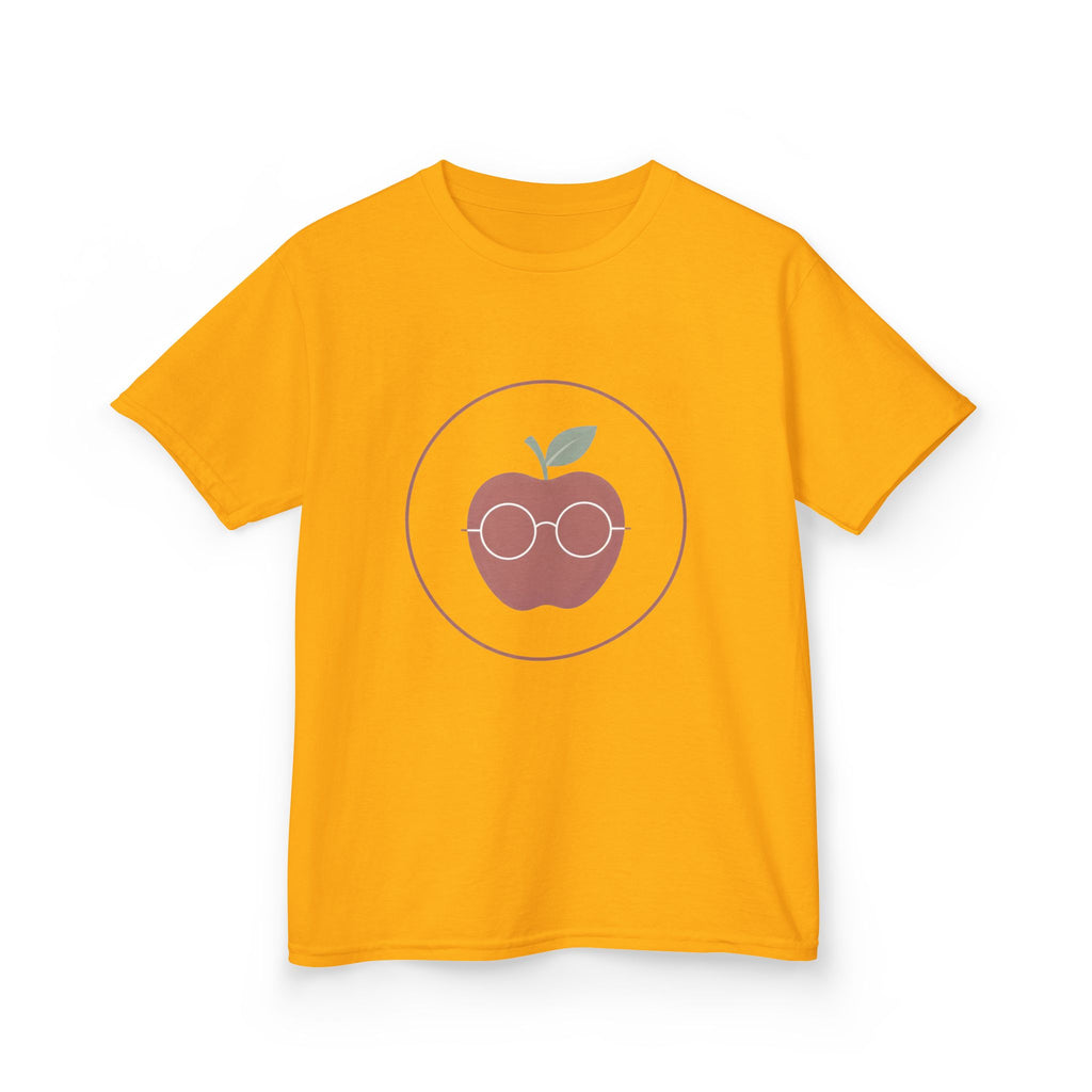 Kids Tee - Smart Apple with Glasses | Education & School