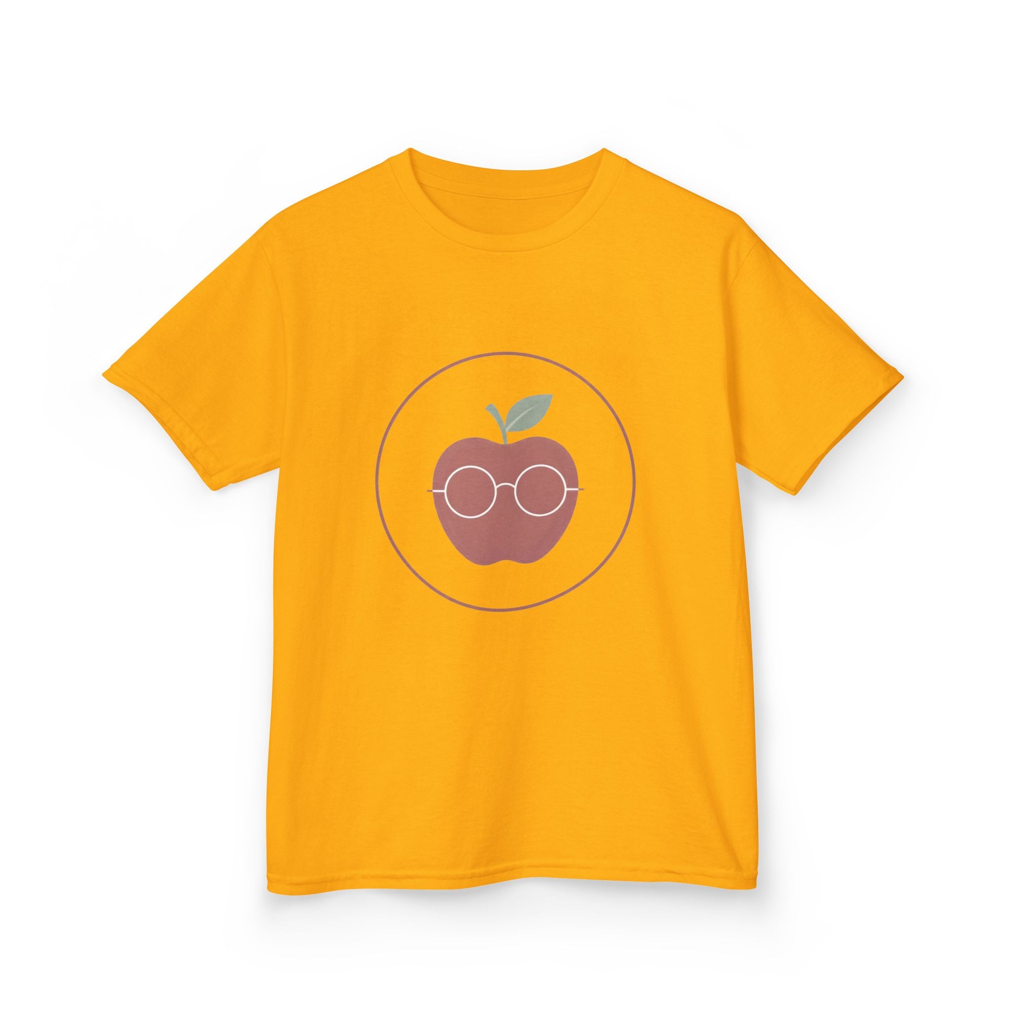 Kids Tee - Smart Apple with Glasses | Education & School
