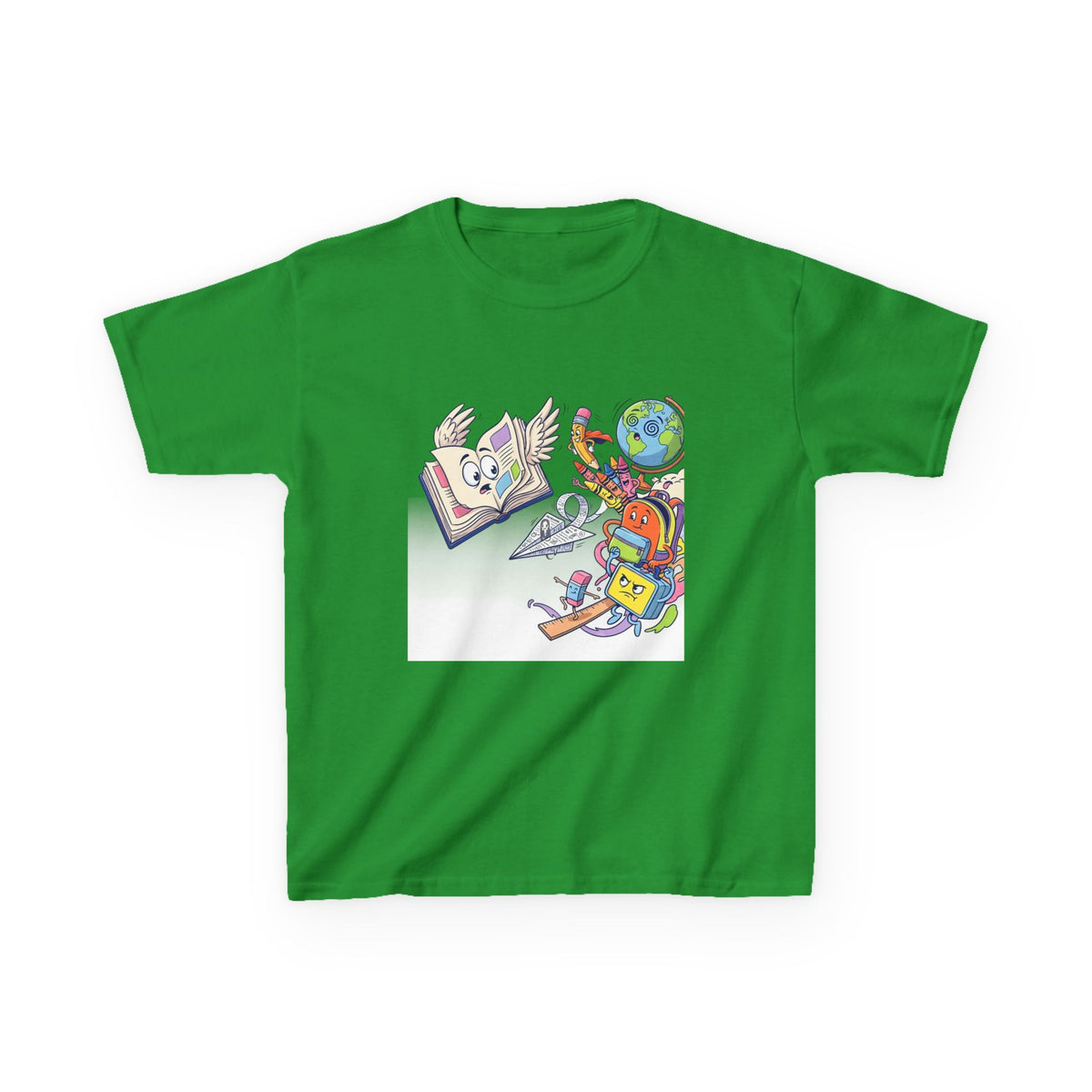 Kids Tee - Cute HOMEWORK Whimsical School Supplies | Back to School