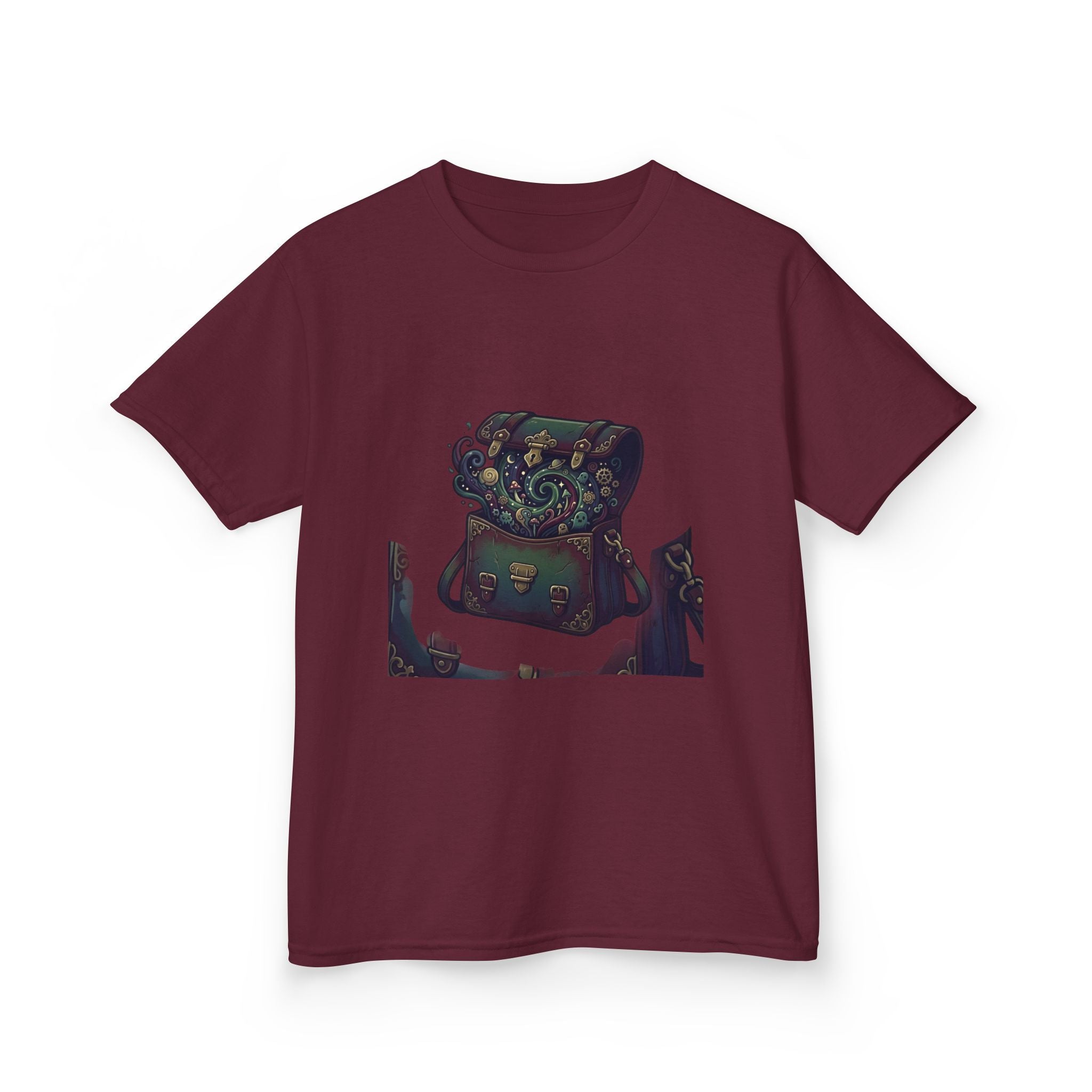 Kids Magic T-Shirt - Enchanted Bag Vortex Fantasy | Whimsical