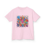 Kids T-Shirt - Cartoon School Supplies Doodle | Back to School