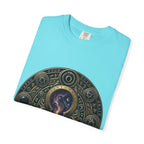T-shirt - Celestial Keyhole Galaxy | Occult Alchemical Gold
