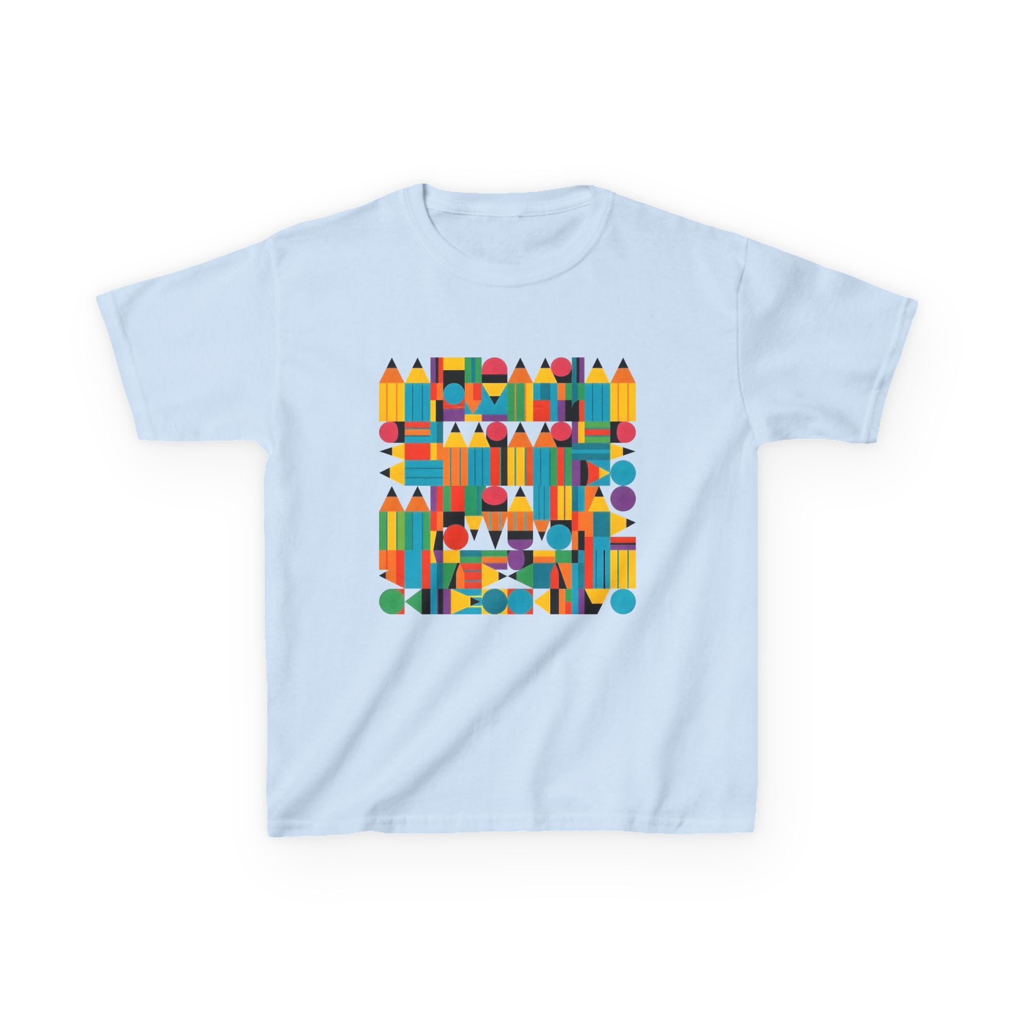 Kids Tee - Playful Geometric Abstract | Modern Art