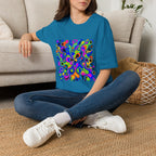 Unisex T-Shirt - Vibrant Organic Abstract | Psychedelic Flow