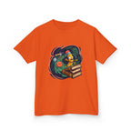 Kids School Supplies Tee - Whimsical Cartoon Design | Back to School