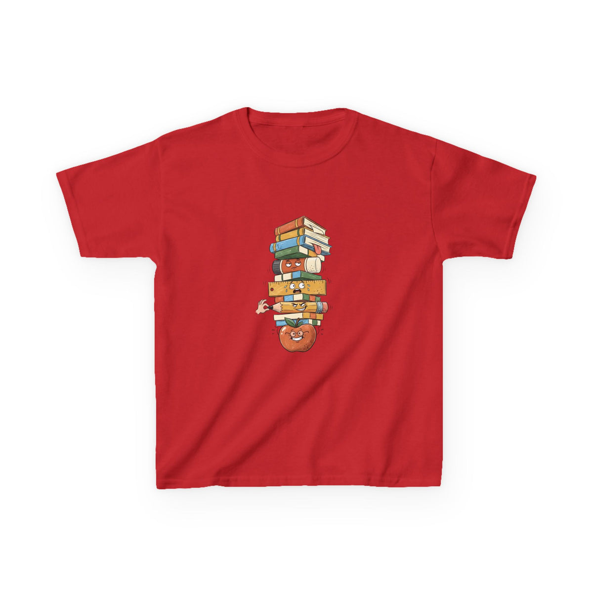Kids T-Shirt - Funny School Supplies Cartoon | Back to School