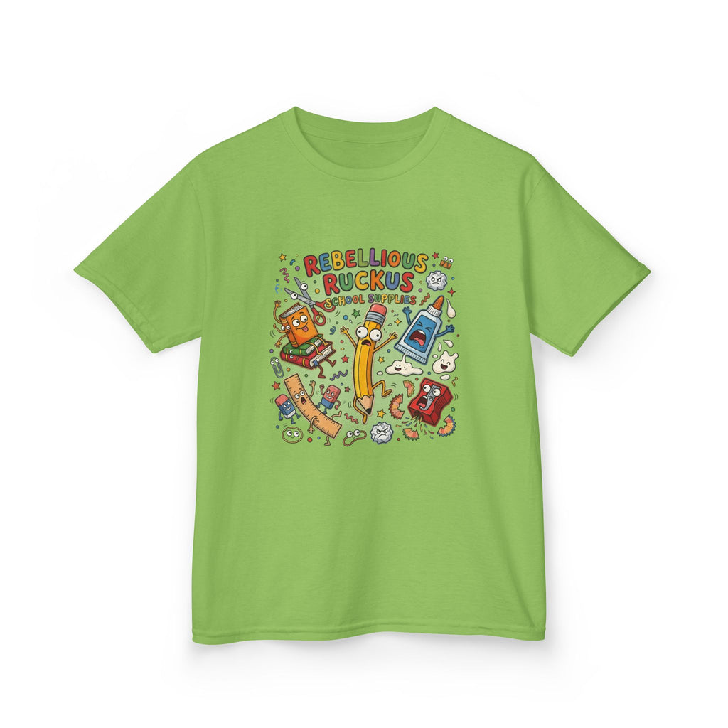 Kids Tee - Rebellious Ruckus School Supplies T-Shirt