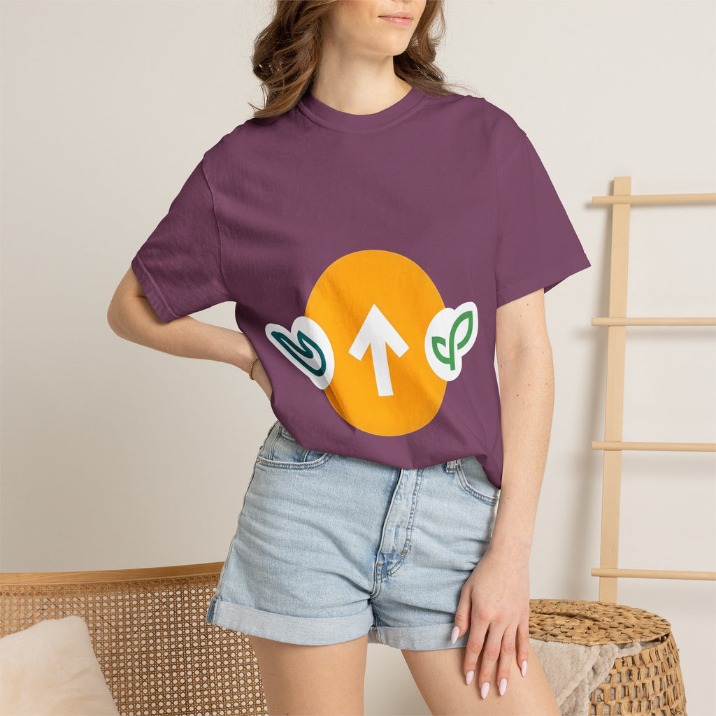 Symbolic Growth T-shirt - Modern Nature Aesthetic | Comfort Colors