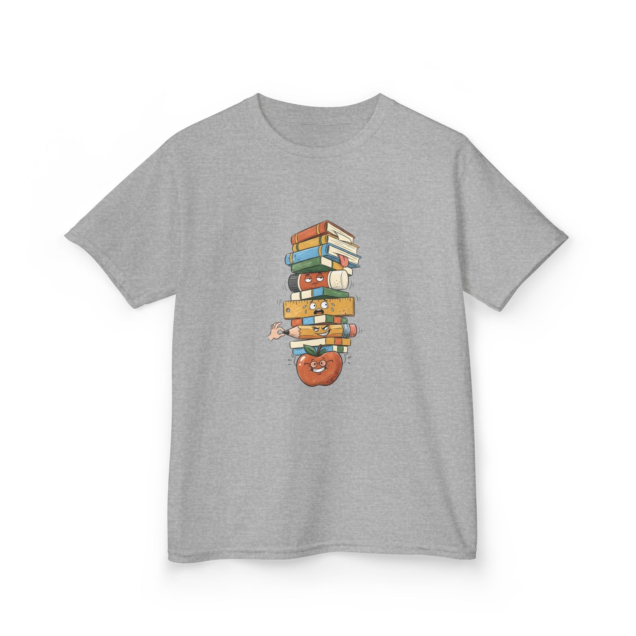 Kids T-Shirt - Funny School Supplies Cartoon | Back to School