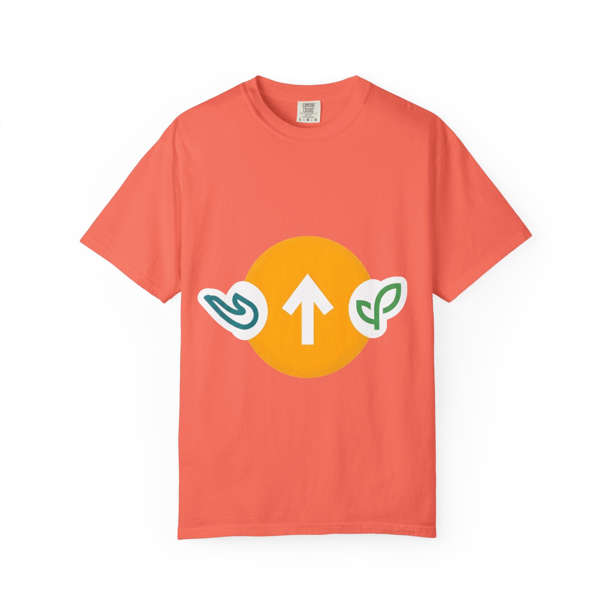 Symbolic Growth T-shirt - Modern Nature Aesthetic | Comfort Colors