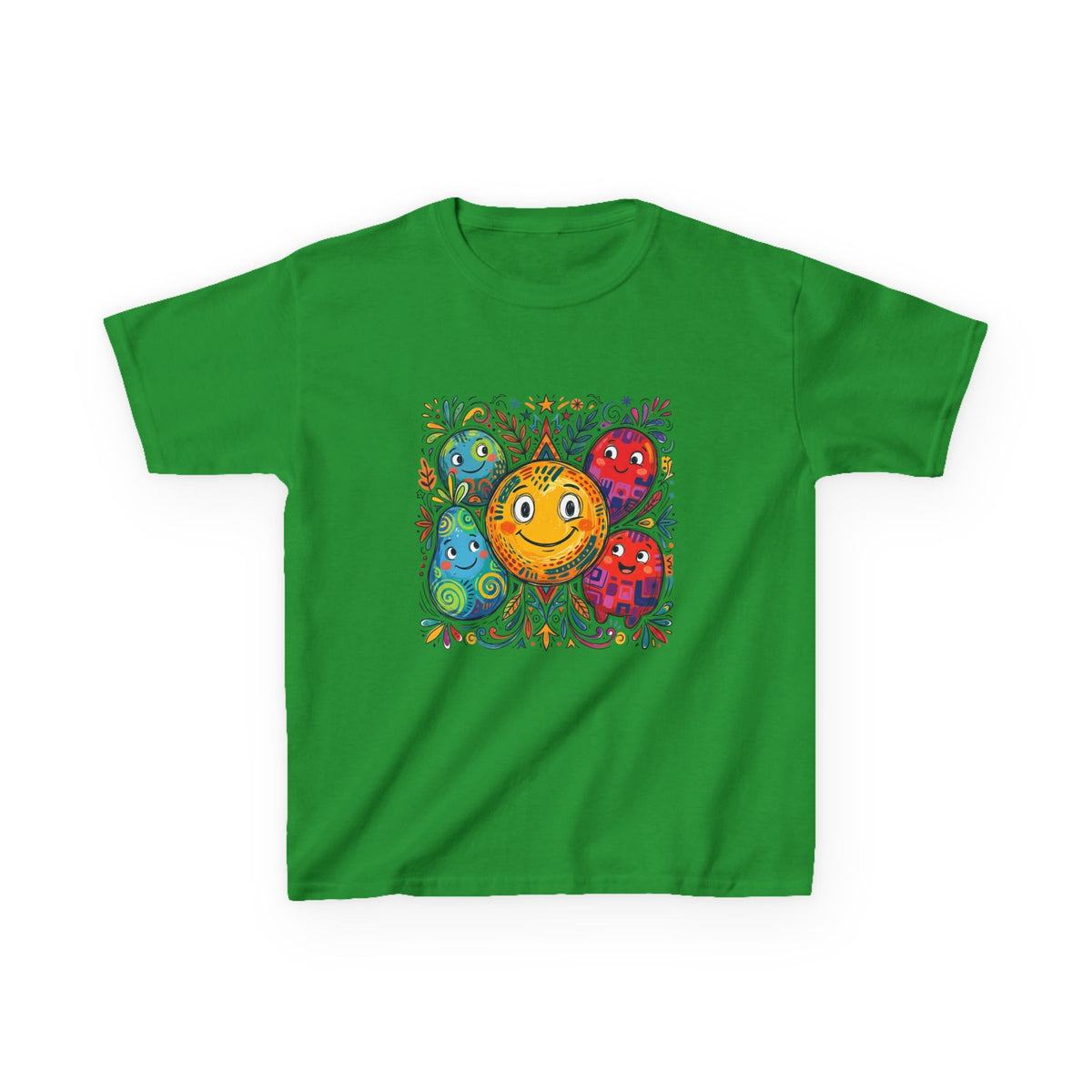 Kids Tee - Happy Friends & Colorful Joy | Playful Character Gift