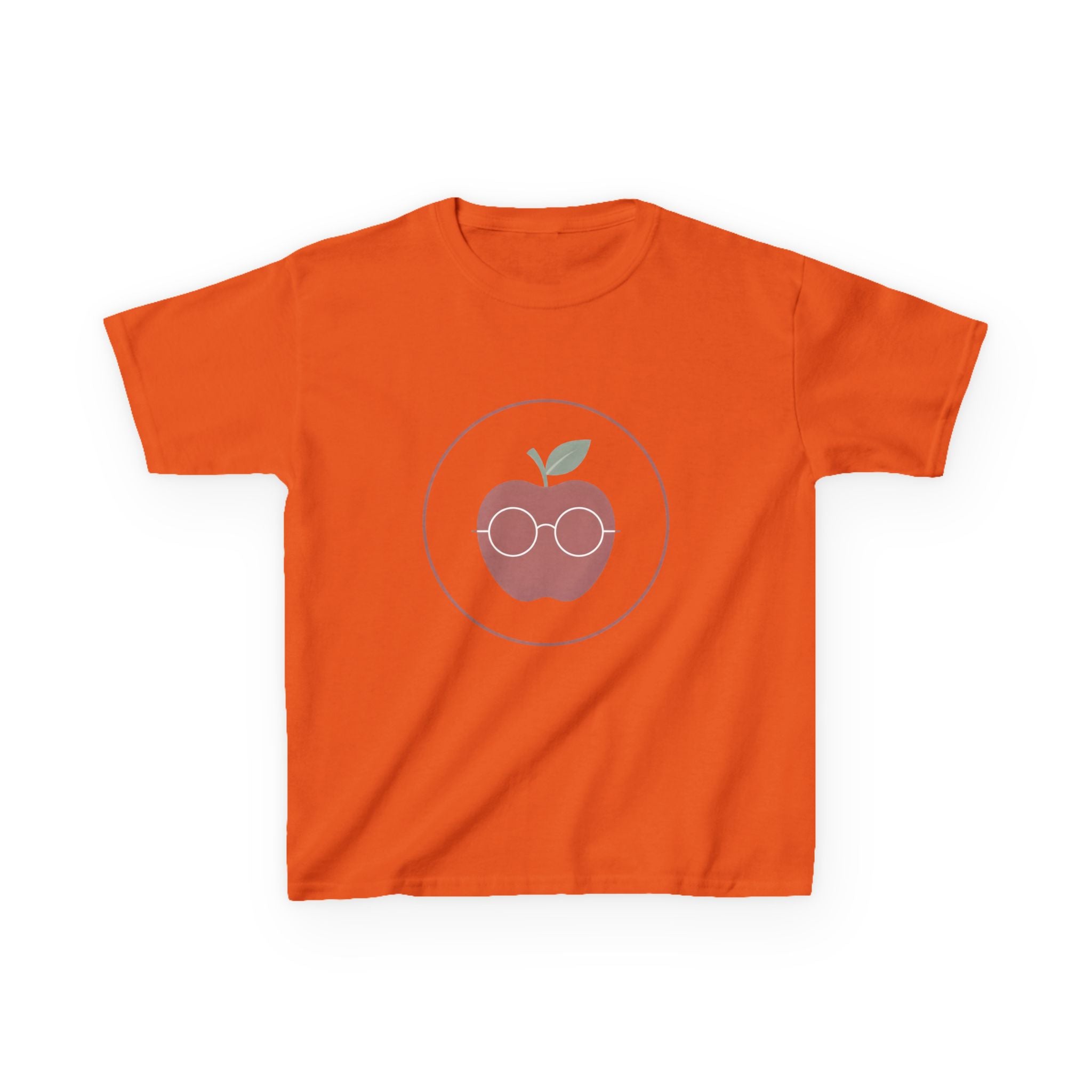 Kids Tee - Smart Apple with Glasses | Education & School