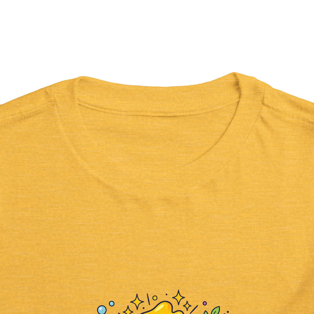 Toddler Monster Tee - Cute Happy Colorful Cartoon Kids Shirt