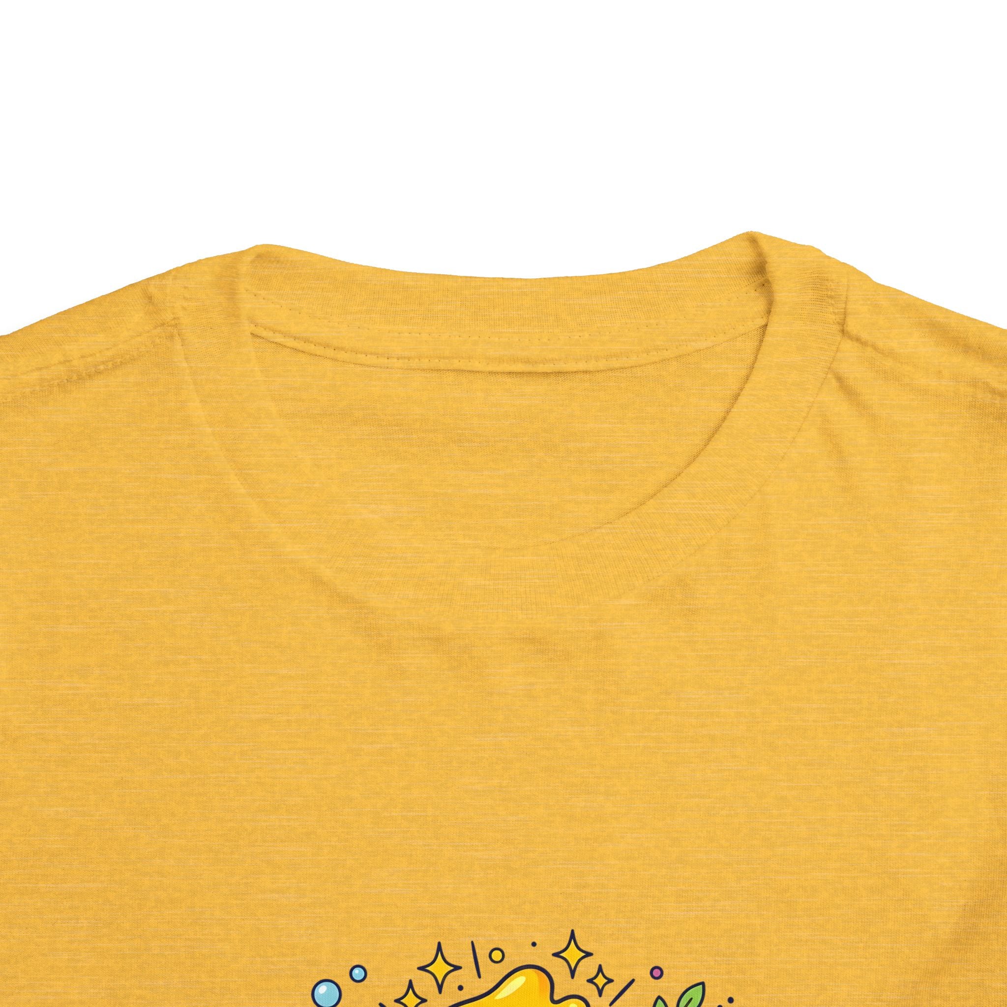 Toddler Monster Tee - Cute Happy Colorful Cartoon Kids Shirt