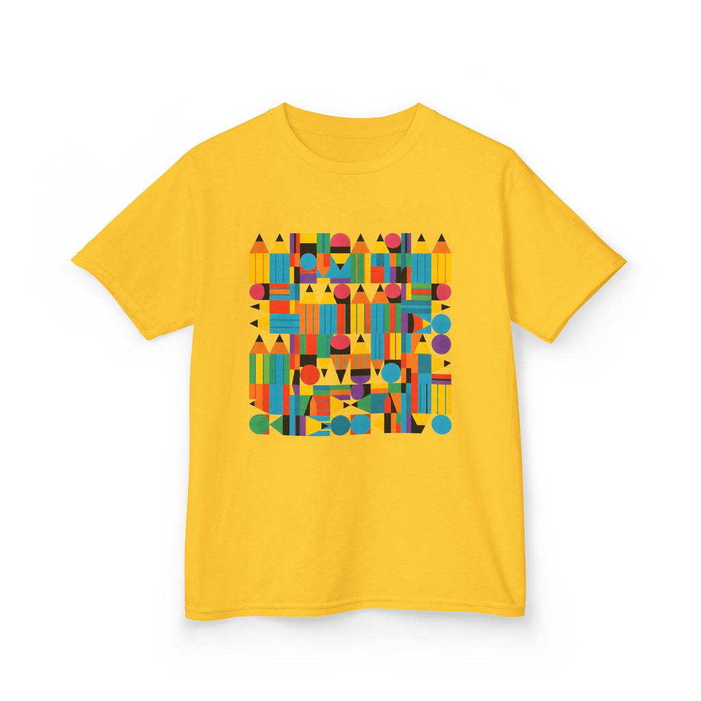 Kids Tee - Playful Geometric Abstract | Modern Art