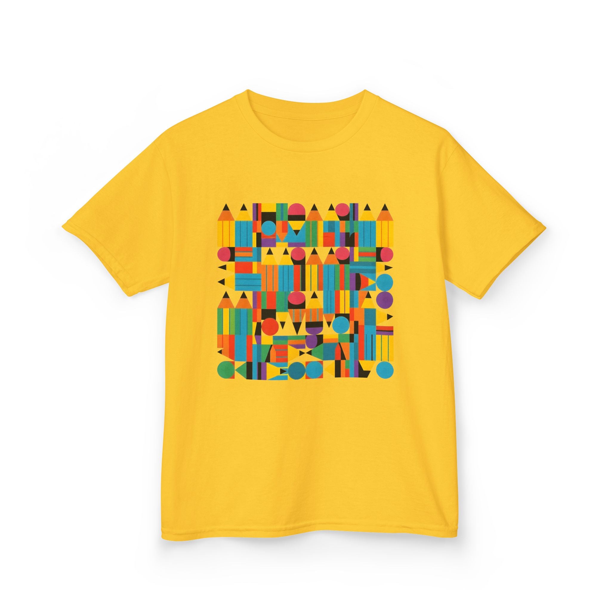Kids Tee - Playful Geometric Abstract | Modern Art