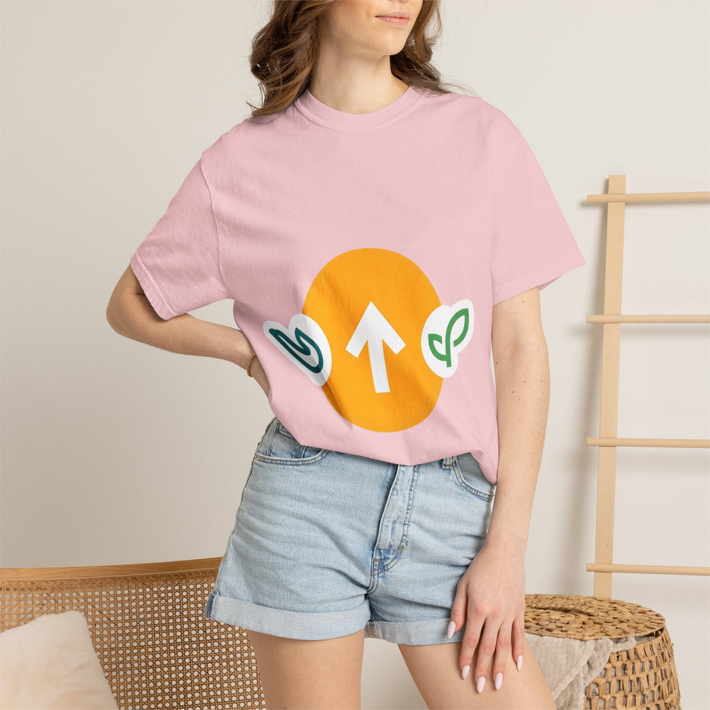 Symbolic Growth T-shirt - Modern Nature Aesthetic | Comfort Colors