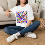 Unisex T-Shirt - Vibrant Organic Abstract | Psychedelic Flow