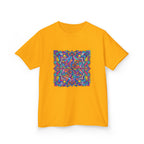 Kids Tee - Retro Geometric Kaleidoscope Abstract | 90s Aesthetic Top