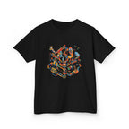 Kids Daily Routine T-Shirt - Whimsical Cartoon Machine