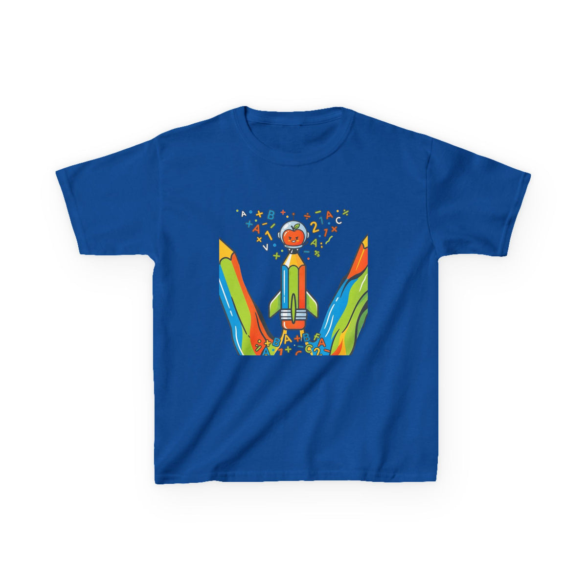 Kids Education Tee - Playful ABC & Math Learning Graphic