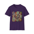Unisex T-Shirt - Retro Psychedelic Theater Comedy Mask | Abstract Art